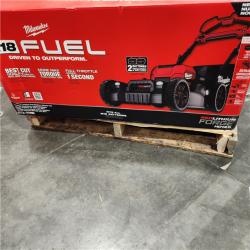 NEW - M18 FUEL Brushless Cordless 21 in. Walk Behind Dual Battery Self-Propelled Mower W/(2) 12.0Ah Battery and Rapid Charger