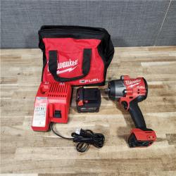 HOUSTON LOCATION - AS - IS Milwaukee M18 FUEL Brushless Cordless High-Torque 1/2 in. Impact Wrench W/Friction Ring Kit
