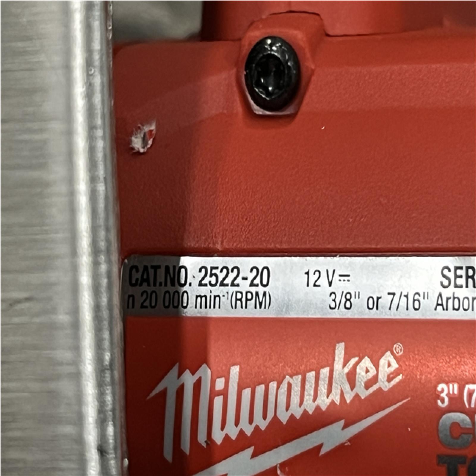 AS-IS Milwaukee FUEL 12V Lithium-Ion Brushless Cordless 3 in. Cut Off Saw (Tool-Only)