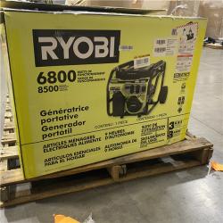 Dallas Location - As-Is RYOBI 6800-Watt Gasoline Powered Portable Generator