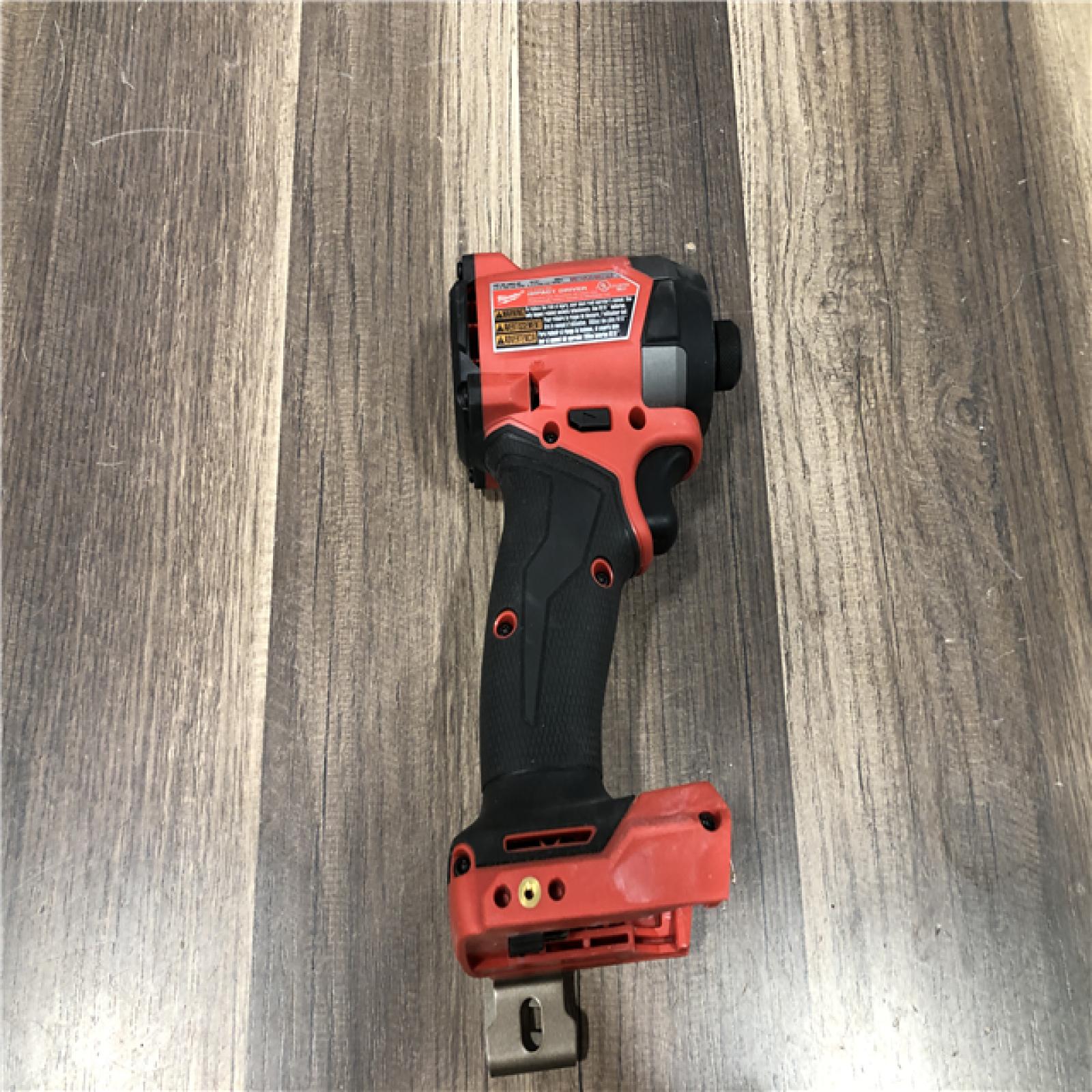 AS-IS Milwaukee FUEL 18V Lithium-Ion Brushless Cordless 1/4 in. Hex Impact Driver (Tool-Only)