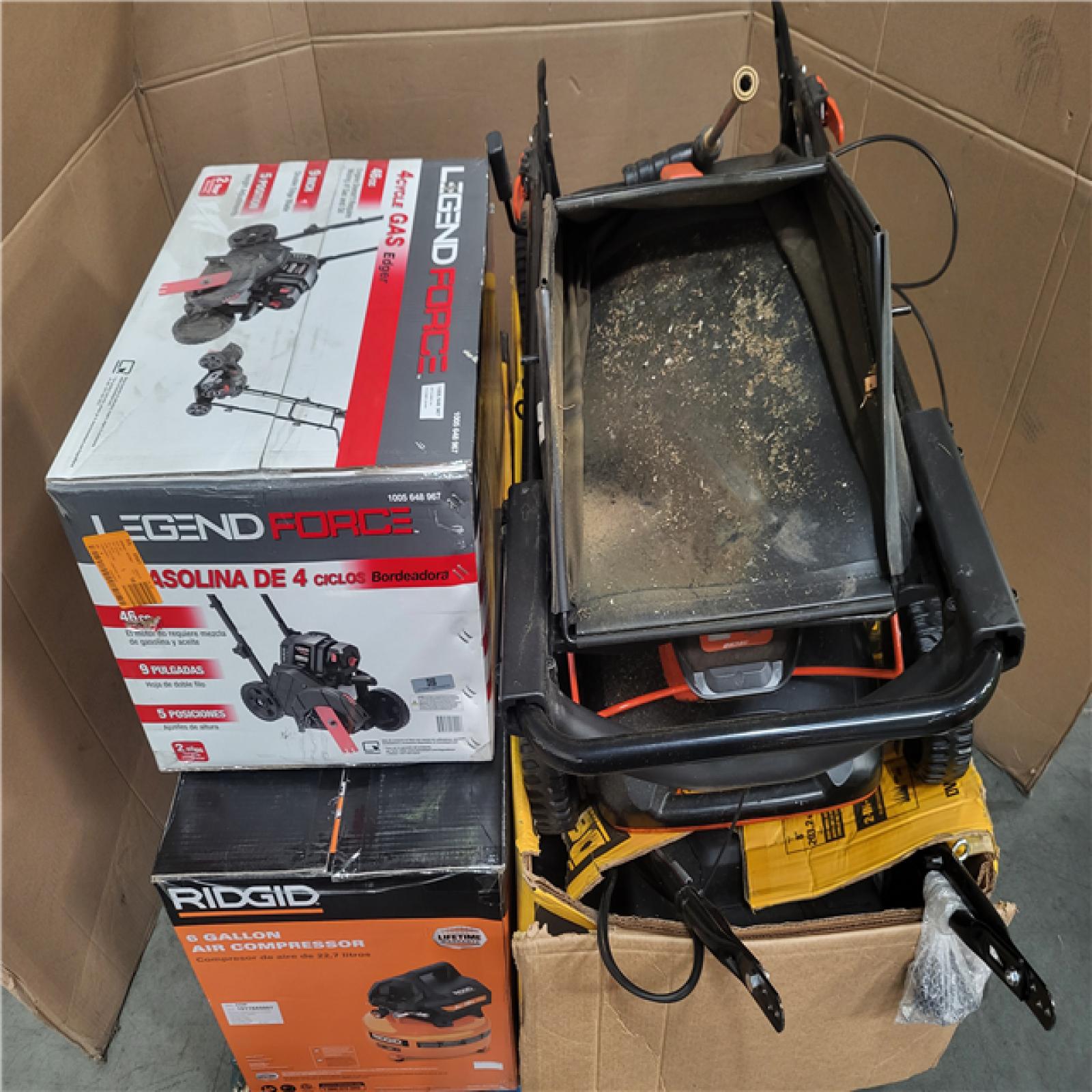 CALIFORNIA AS-IS OUTDOOR POWER EQUIPMENT
