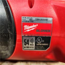 HOUSTON LOCATION - AS - IS Milwaukee FUEL 120 MPH 500 CFM 18V Lithium-Ion Brushless Cordless Handheld Blower (Tool-Only)