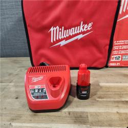 HOUSTON LOCATION - AS-IS MILWAUKEE M12 12V Lithium-Ion Cordless M-SPECTOR 360-Degree 4 Ft. Inspection Camera Kit