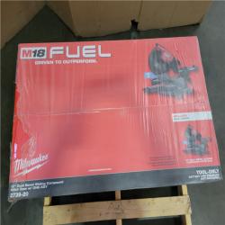 CALIFORNIA NEW MILWAUKEE M18 12 DUAL BEVEL SLIDING COMPOUND MITER SAW W/ ONE-KEY
