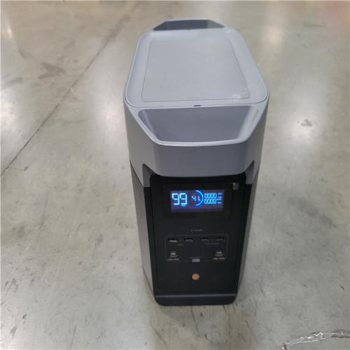 CALIFORNIA AS-IS ECOFLOW 2700W BATTERY GENERATOR