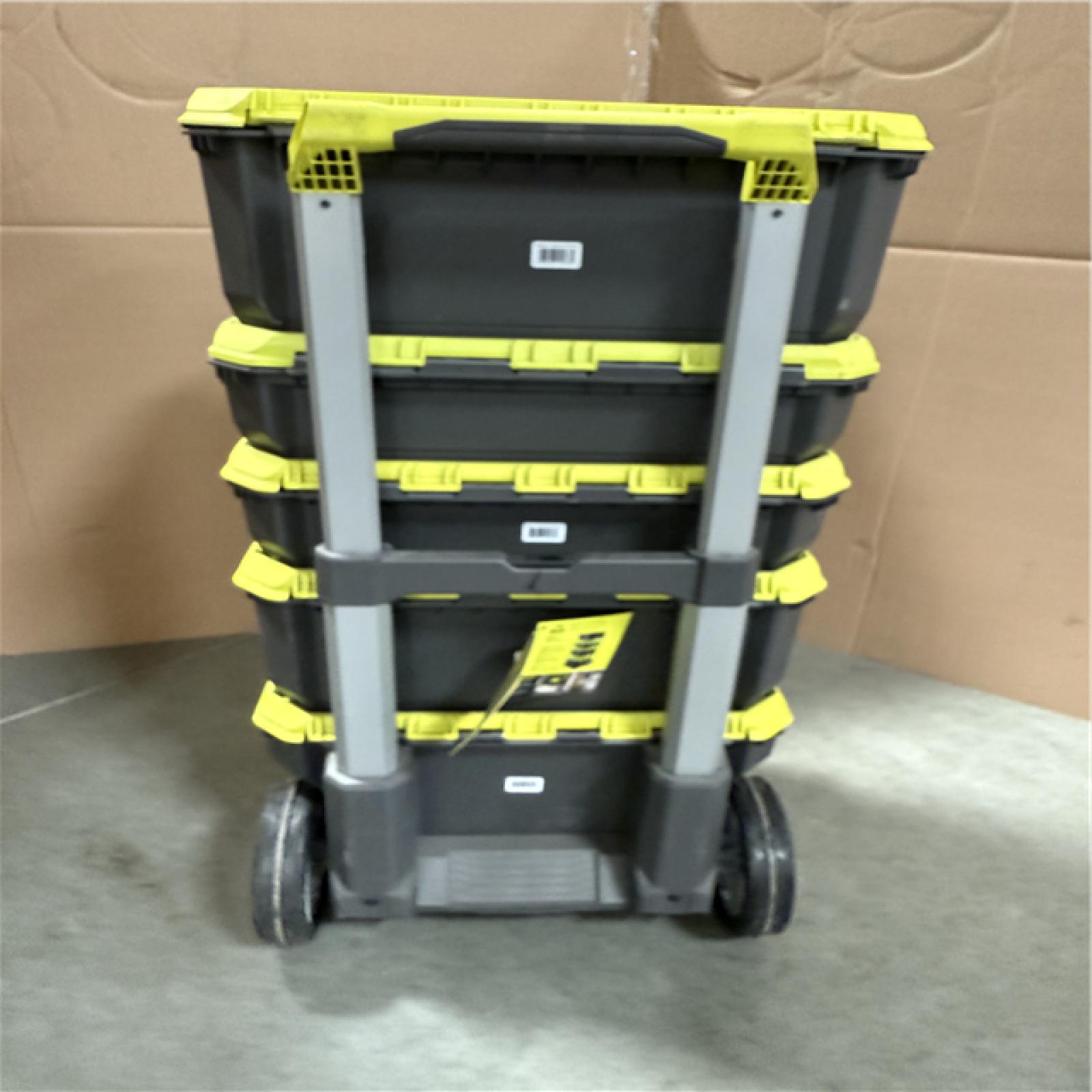 California LIKE NEW Ryobi Link Tool Boxes (set of 5) No Tools