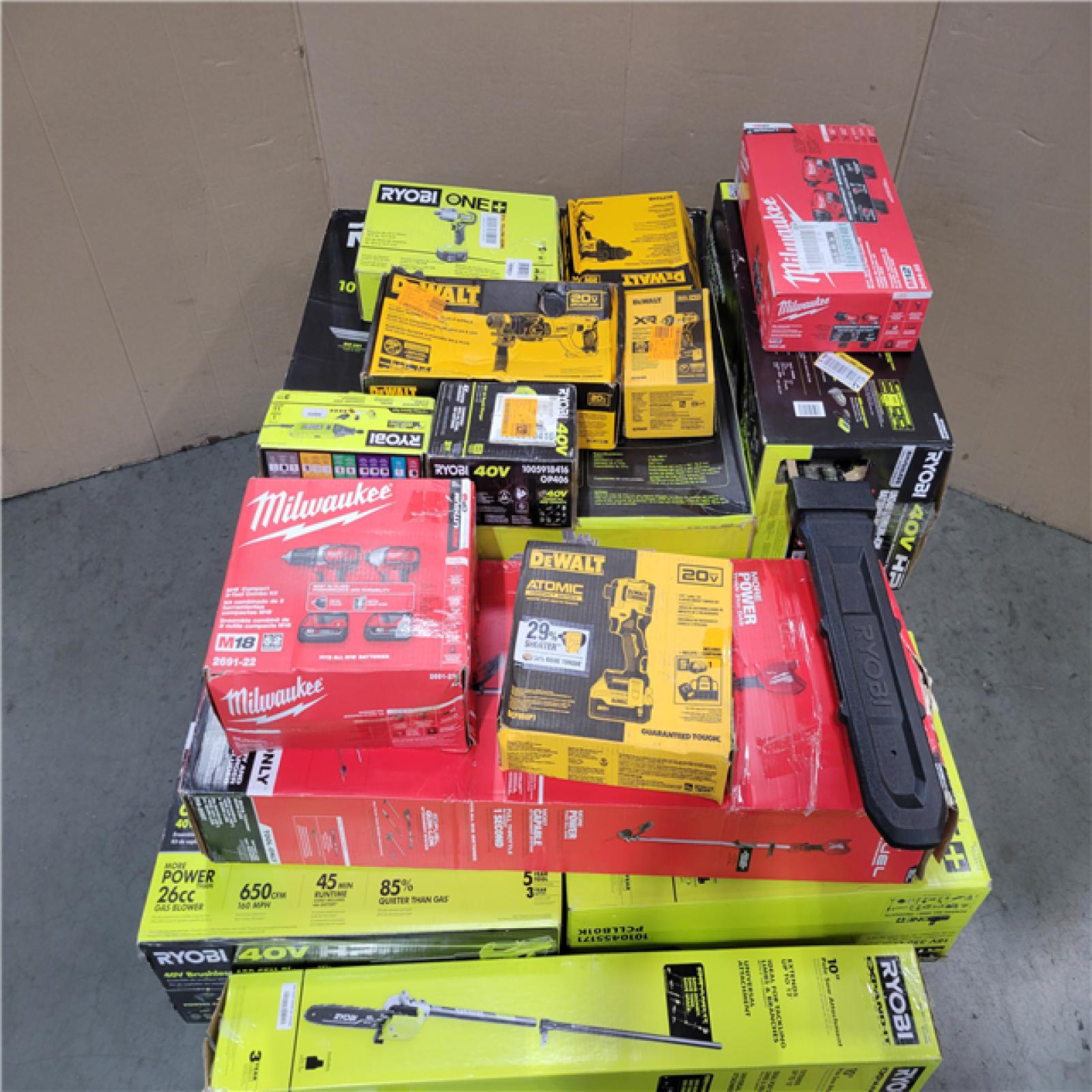 CALIFORNIA AS-IS TOOL PALLET