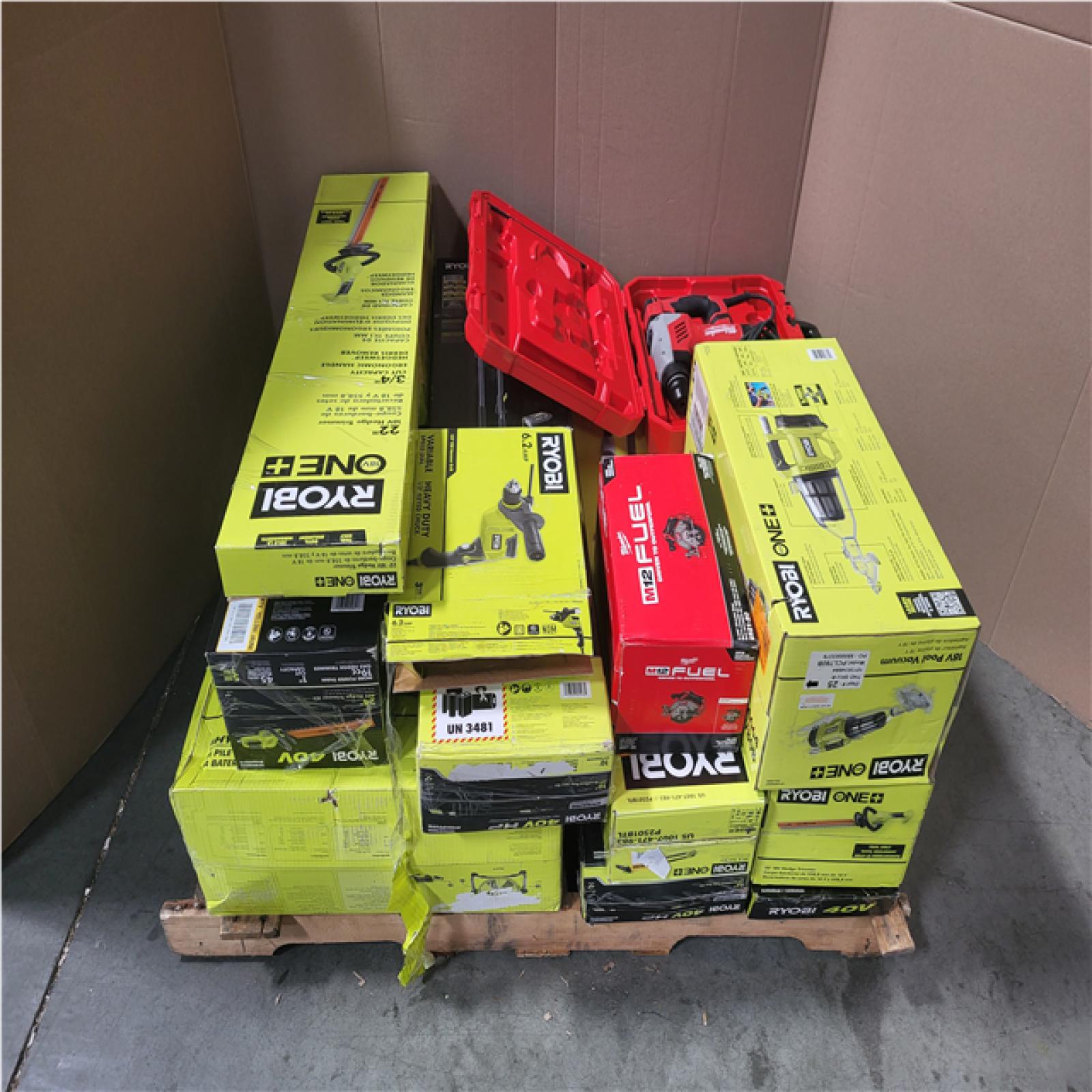 CALIFORNIA AS-IS TOOL PALLET
