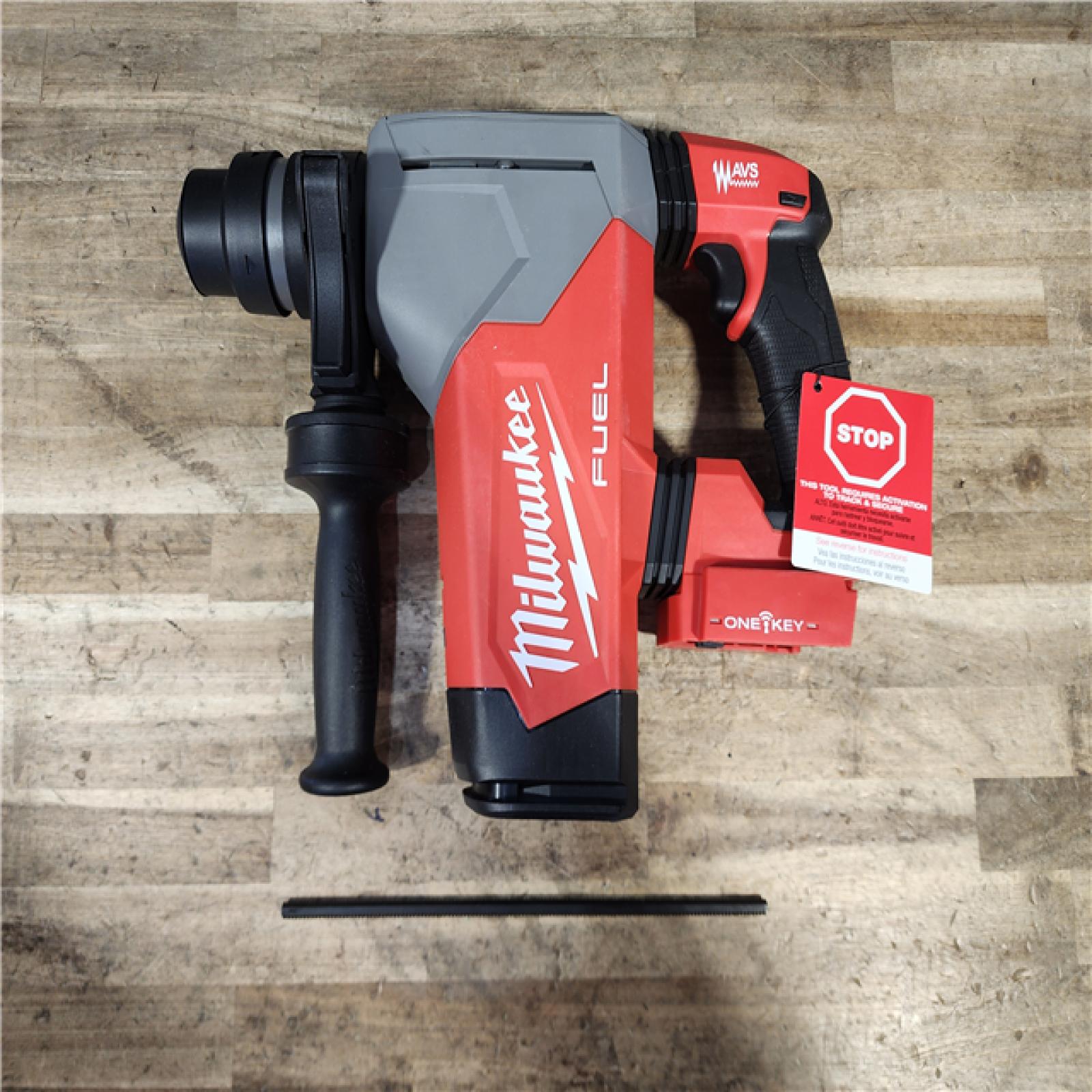 HOUSTON LOCATION - AS-IS Milwaukee FUEL 18V Lithium-Ion Brushless Cordless SDS-Plus 1-1/8 in. Rotary Hammer Drill (Tool-Only)