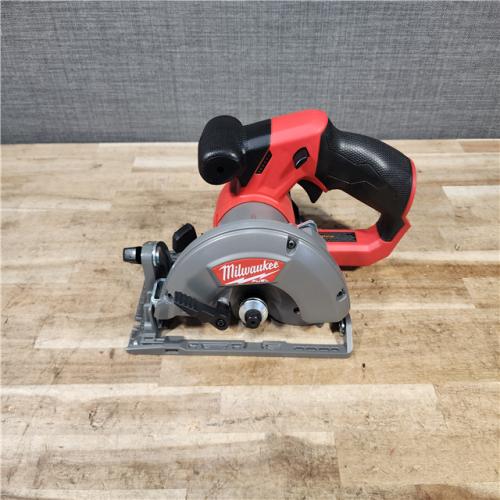 HOUSTON LOCATION - AS - IS Milwaukee  FUEL 18V Lithium-Ion Brushless Cordless Metal Cutting 5-3/8 in. Circular Saw (Tool-Only)