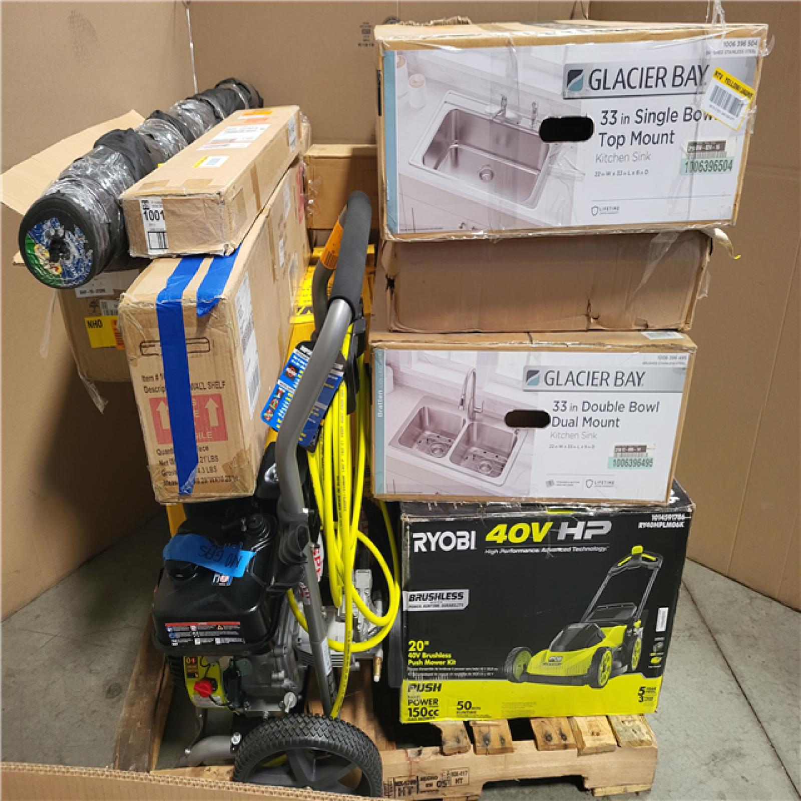 CALIFORNIA AS-IS MONSTER TURBO PALLET