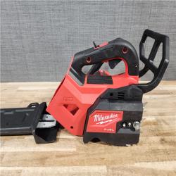 HOUSTON LOCATION - AS - IS Milwaukee FUEL 14 in. 18V Lithium-Ion Brushless Cordless Battery Top Handle Chainsaw (Tool Only)