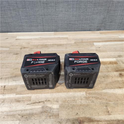 HOUSTON LOCATION - AS-IS MILWAUKEE FORGE BATTERY PACK QTY - 2