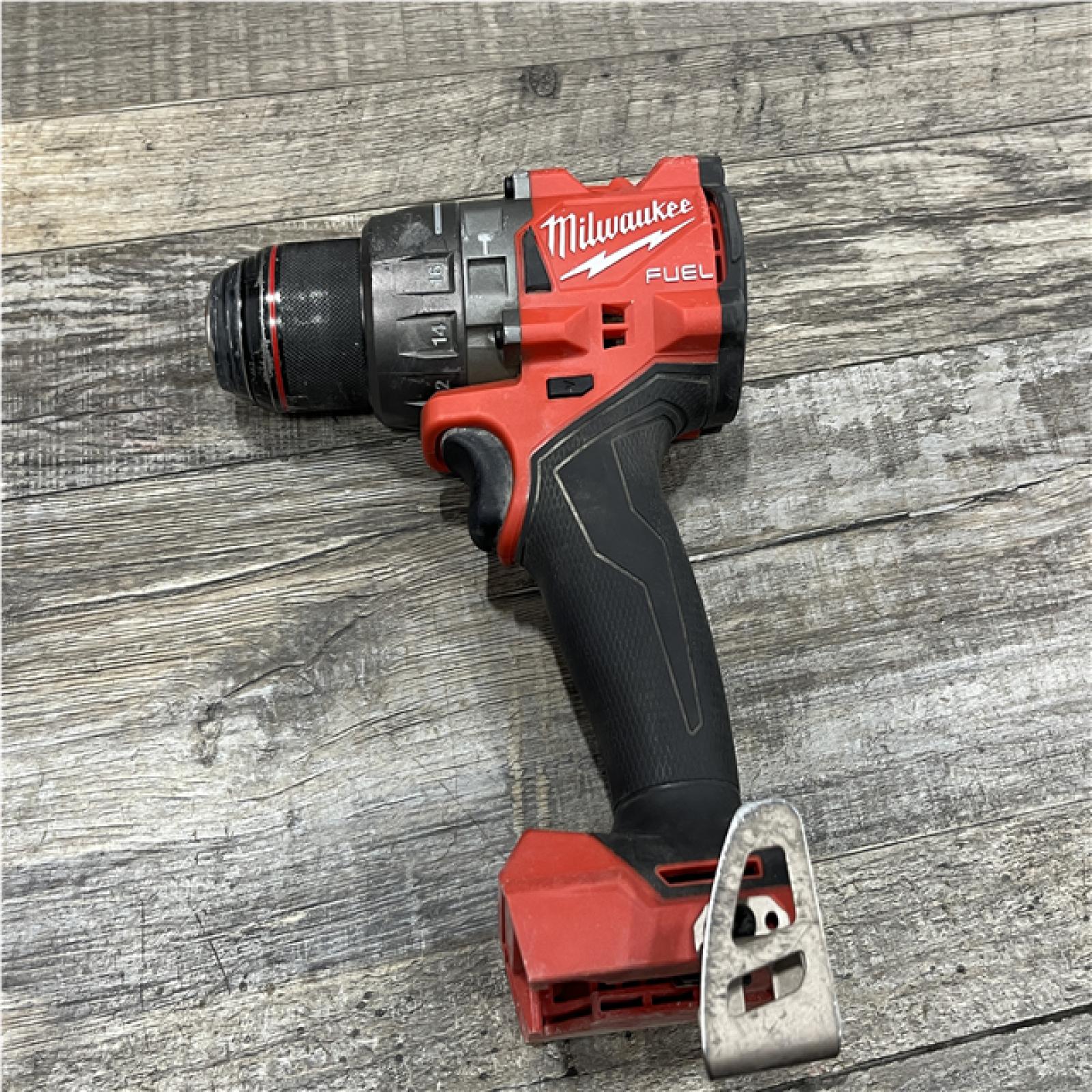 AS-IS Milwaukee FUEL 18V Lithium-Ion Brushless Cordless Hammer Drill and Impact Driver Combo Kit