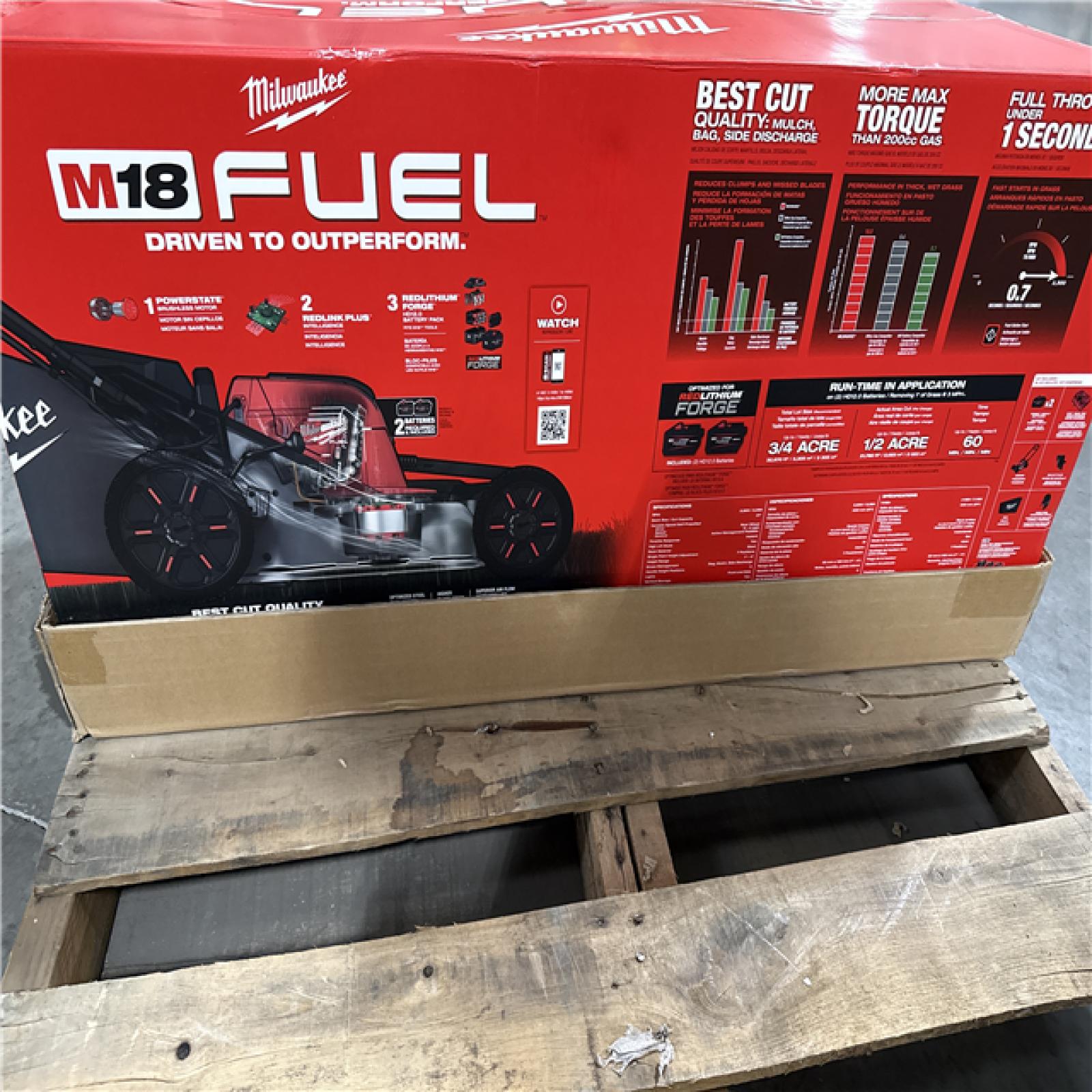 California NEW Milwaukee M18 Fuel Self-Propelled Mower