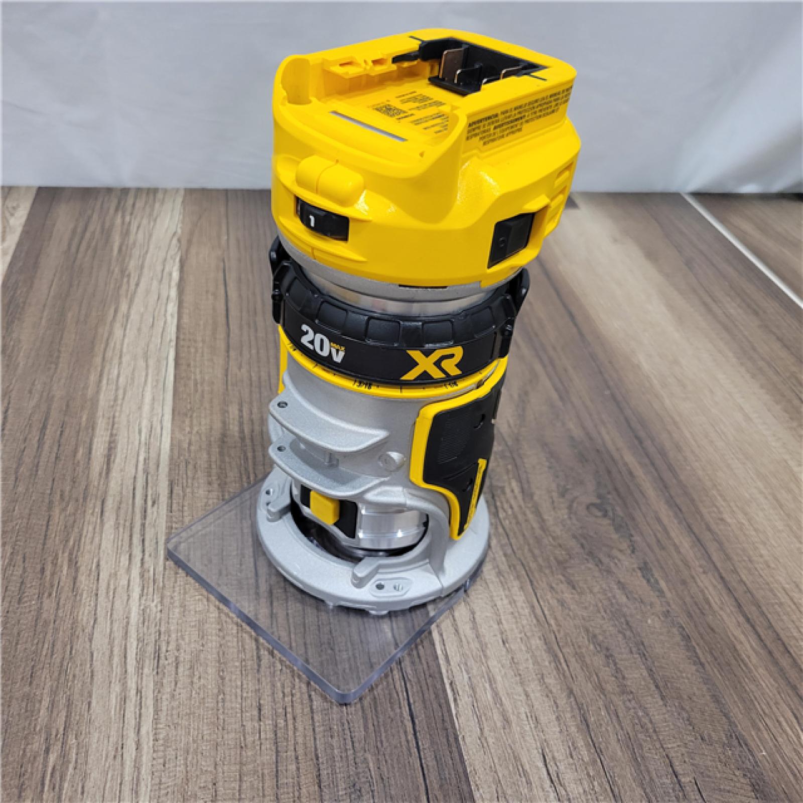AS-IS DEWALT 20V MAX XR Lithium-Ion Brushless Cordless Compact Router (Tool Only)