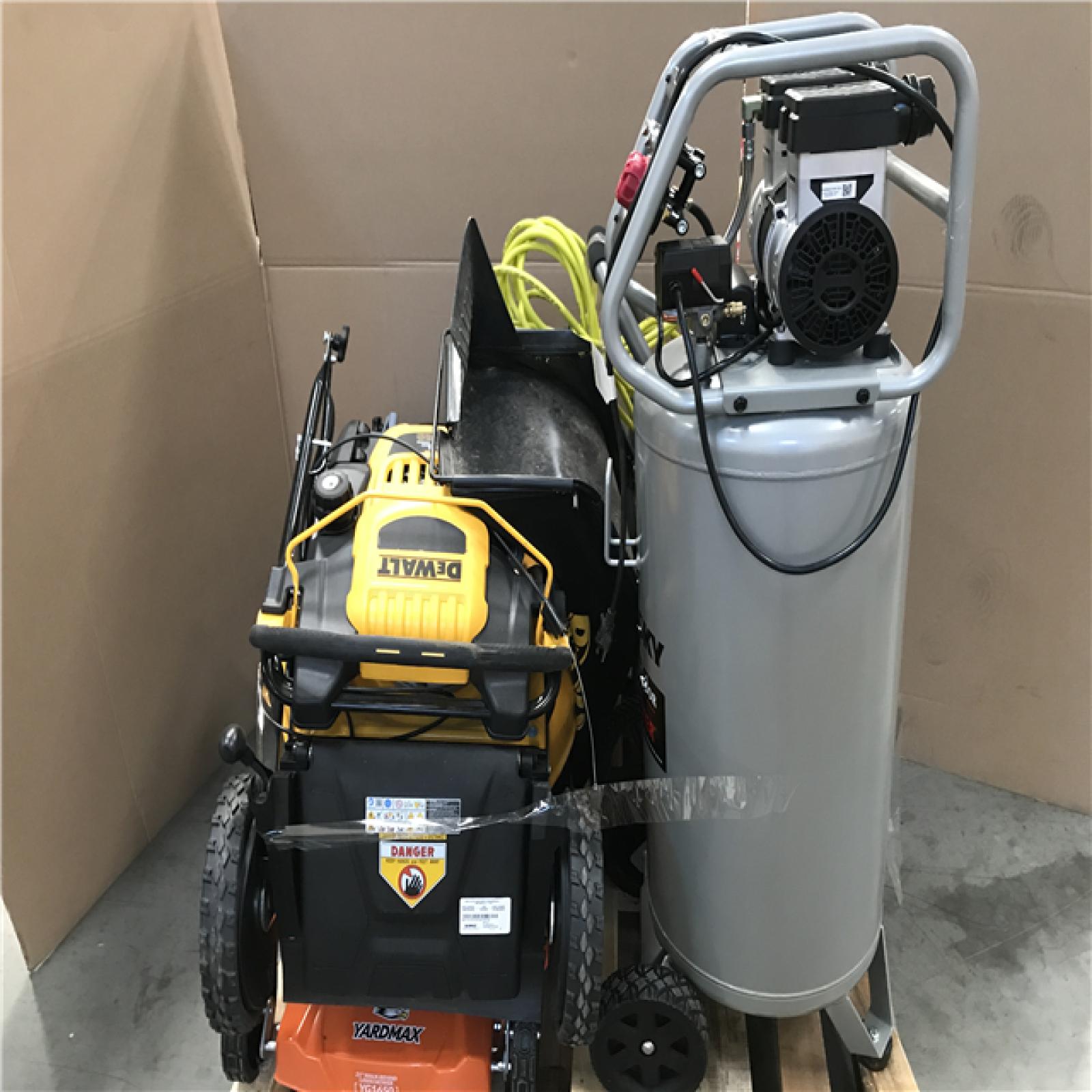 CALIFORNIA AS-IS OUTDOOR POWER EQUIPMENT