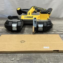 NEW - DEWALT 20-Volt MAX 3-3/8 in. Cordless Brushless Bandsaw (Tool-Only)