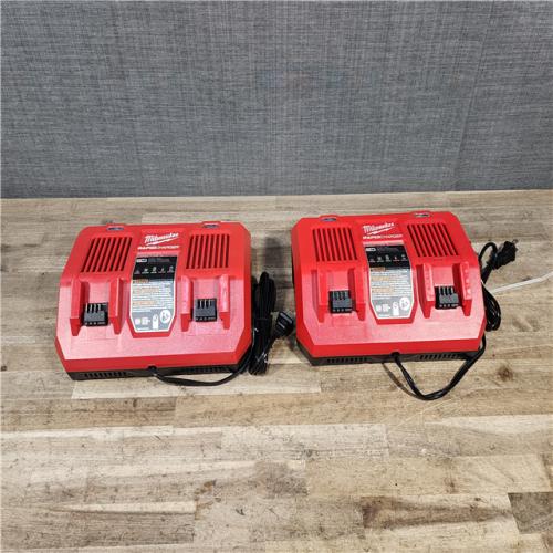 HOUSTON LOCATION - AS-IS MILWAUKEE BATTERY CHARGER QTY - 2