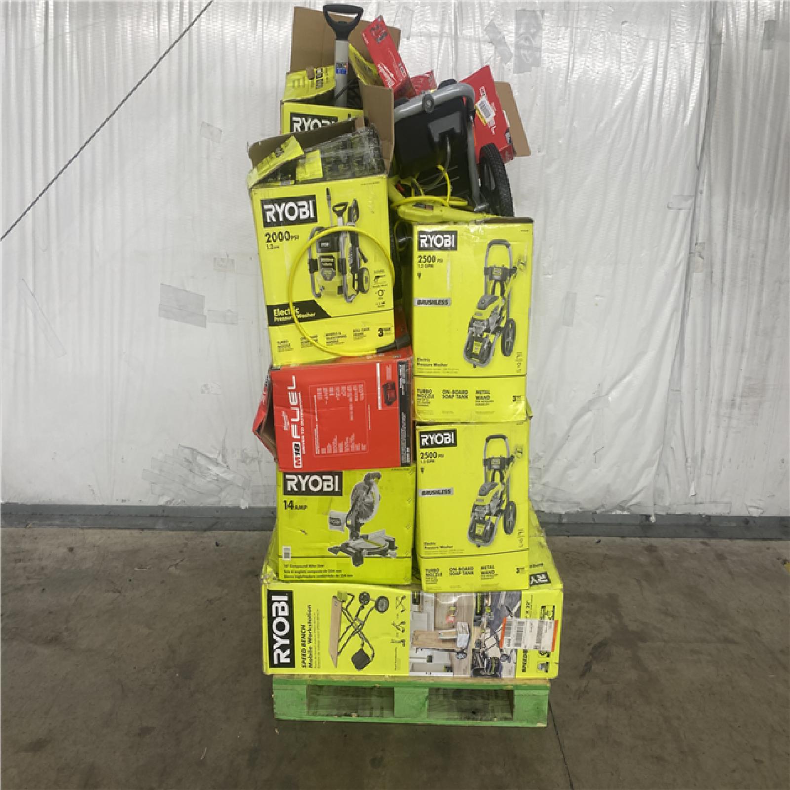 Houston Location AS IS - Tool Pallet