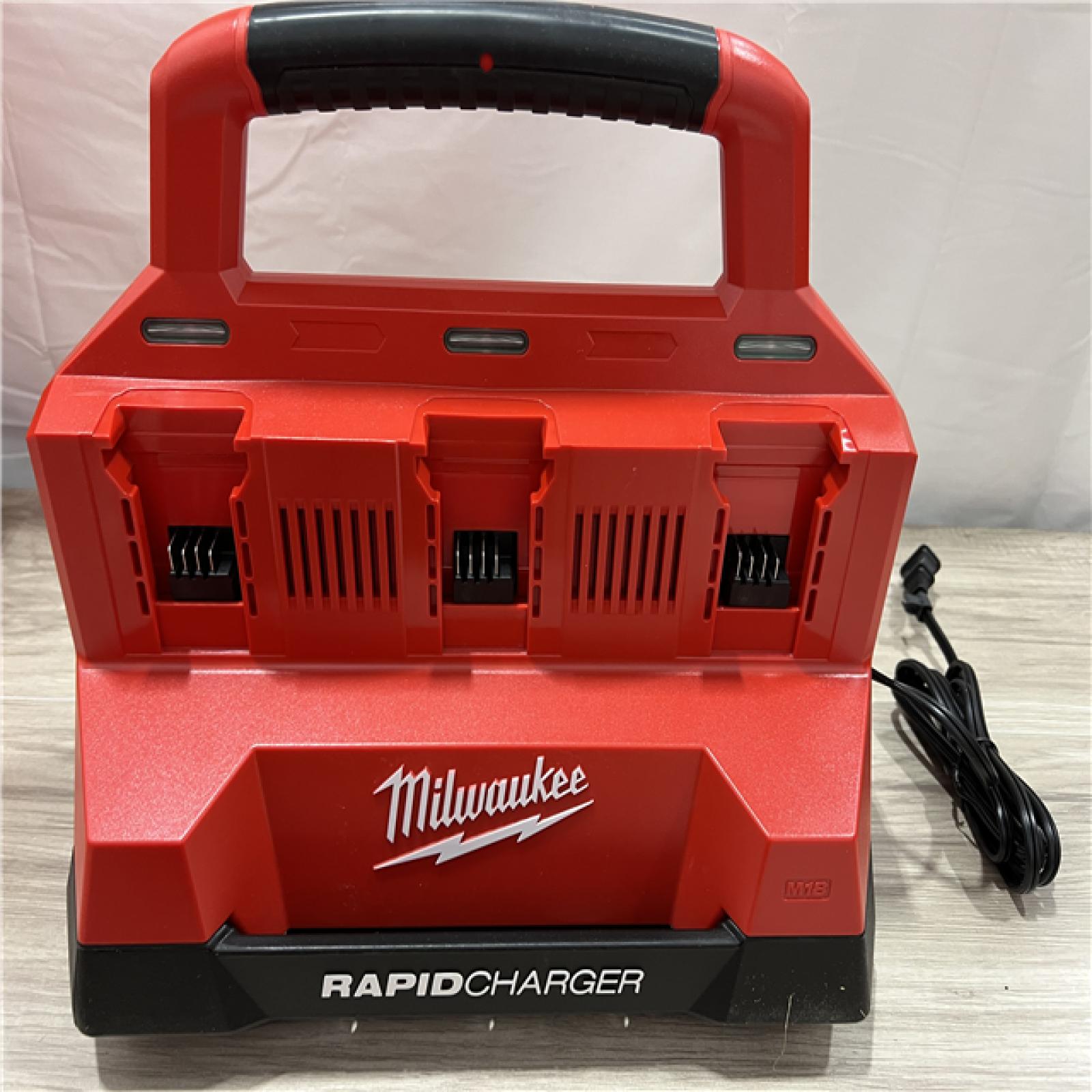 AS-IS Milwaukee M18 18V Lithium-Ion REDLITHIUM FORGE Starter Kit with Two 12.0 Ah Battery