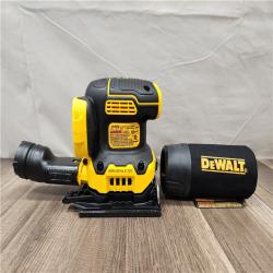 AS-IS- DEWALT 20V MAX XR Brushless Cordless 1/4 Sheet Variable Speed Sander (Tool Only)