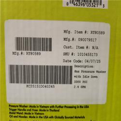 Phoenix NEW RYOBI 3300 PSI 2.4 GPM Cold Water Gas Pressure Washer with 212cc Engine