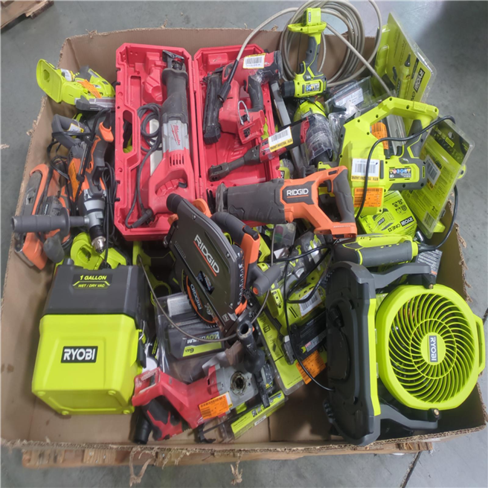 CALIFORNIA AS-IS TOOL PALLET