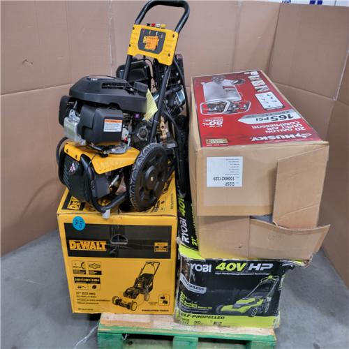 CALIFORNIA AS-IS OUTDOOR POWER EQUIPMENT