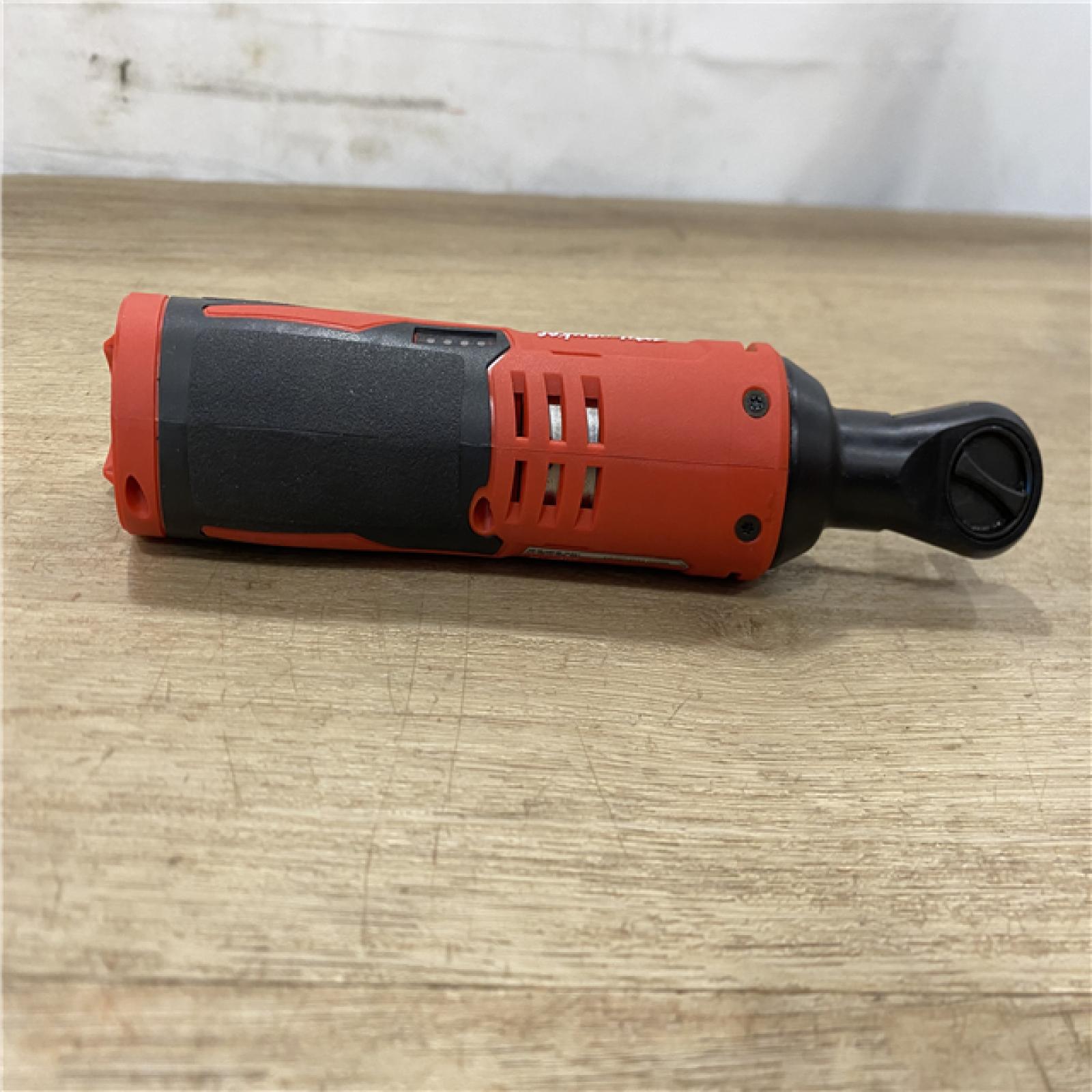AS-IS Milwaukee 12V Lithium-Ion Cordless 3/8 in. Ratchet (Tool-Only)