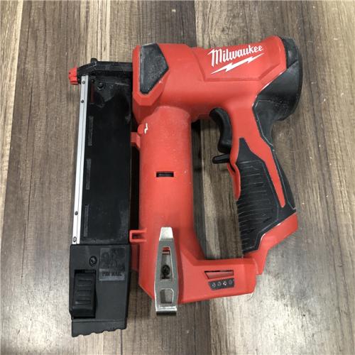 AS-IS Milwaukee 12-Volt 23-Gauge Lithium-Ion Cordless Pin Nailer (Tool-Only)