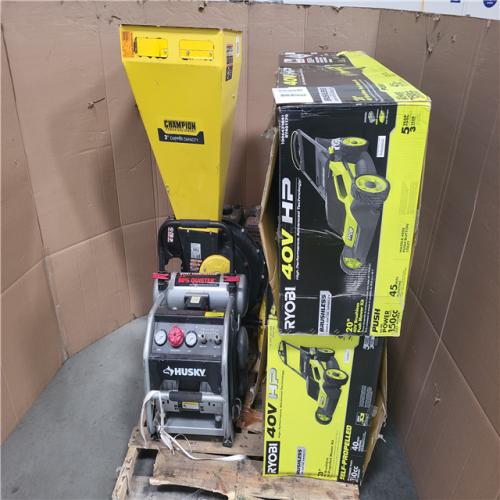 CALIFORNIA AS-IS OUTDOOR POWER EQUIPMENT