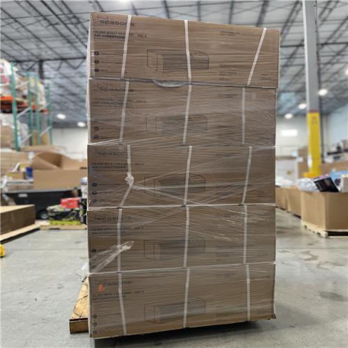 DALLAS LOCATION- NEW! SEASONS 12 000 BTU Packaged Terminal Heat Pump (PTHP) Air Conditioner 230-Volt/208-Volt 20 Amp PALLET (10 UNITS)