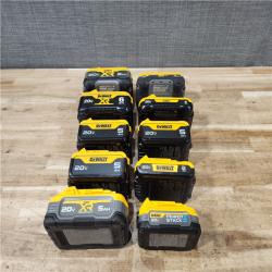 HOUSTON LOCATION - AS-IS DEWALT BATTERY PACK QTY - 10