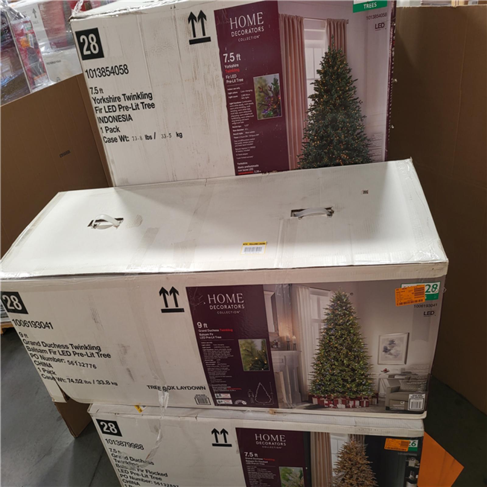 California AS-IS Holiday Pallet