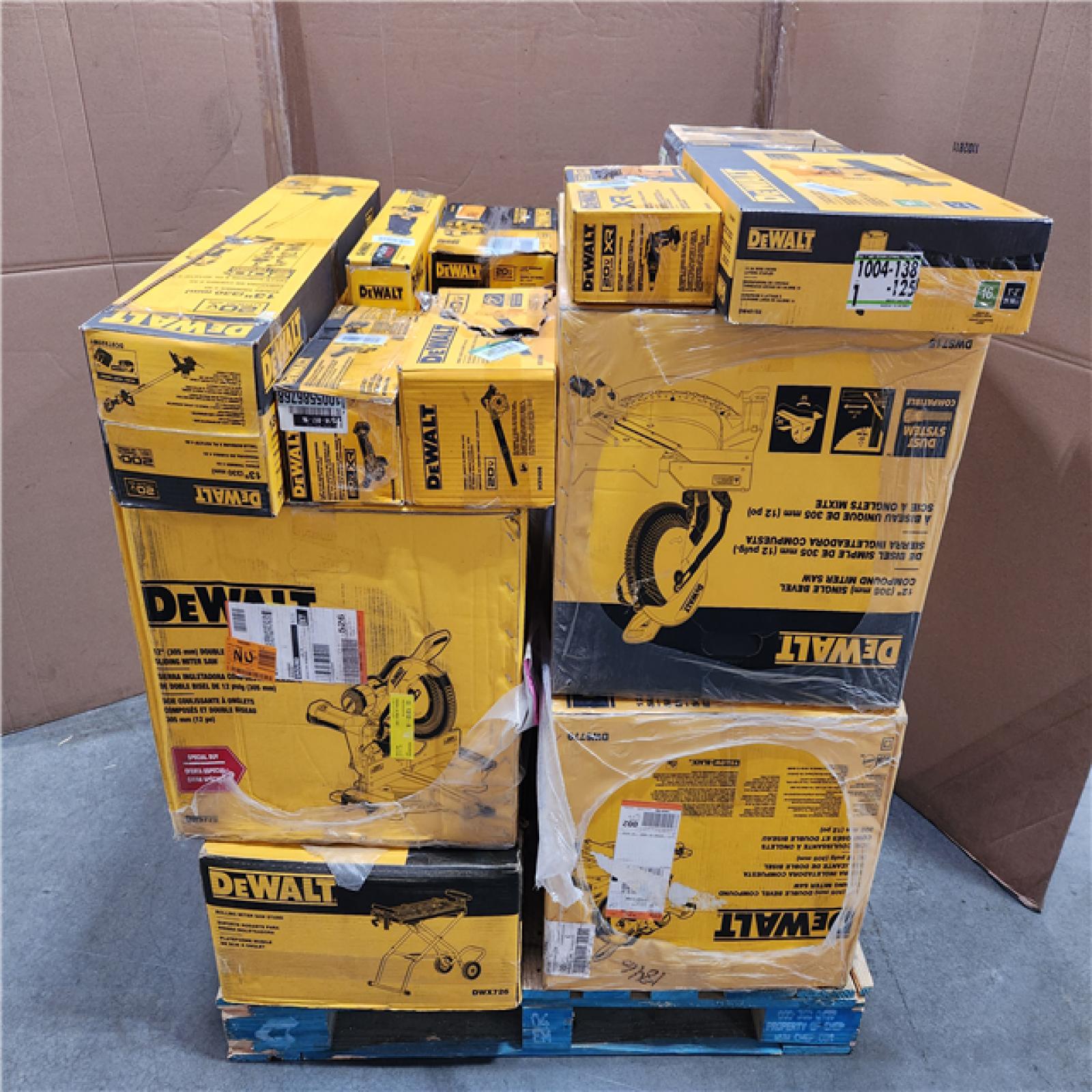 California NEW DeWalt Tool Pallet