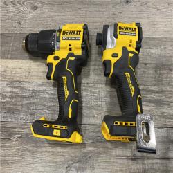 AS-IS DEWALT ATOMIC 20V MAX Lithium-Ion Cordless 2-Tool Combo Kit