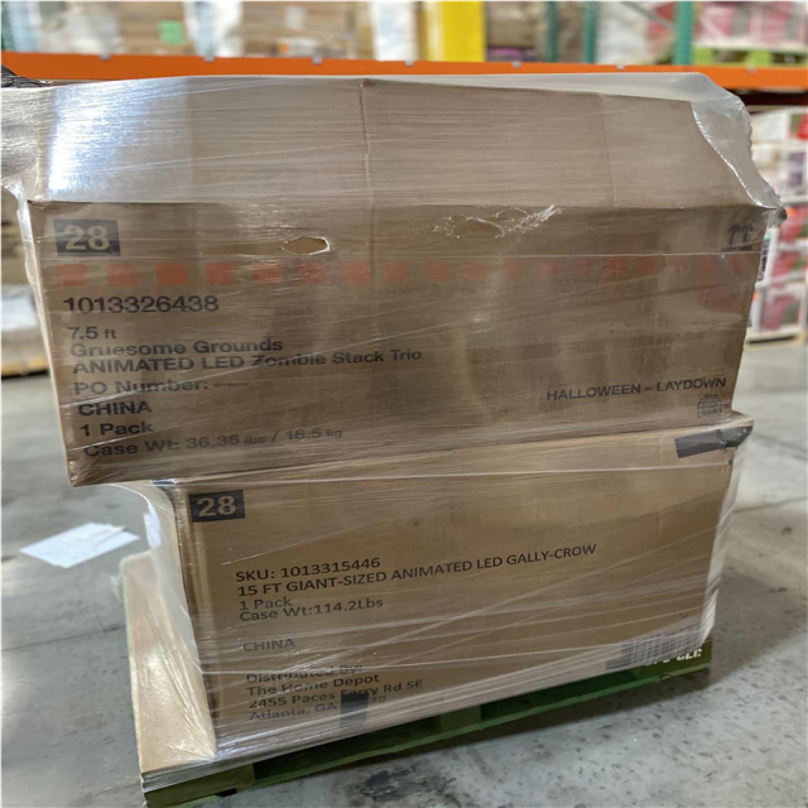 DALLAS LOCATION- MIXED BULLSEYE HALLOWEN PALLET