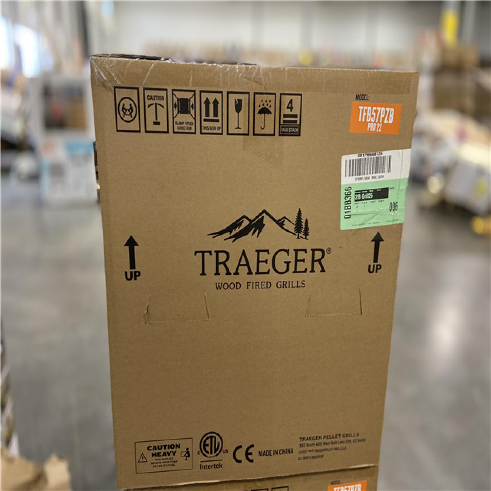 DALLAS LOCATION - Traeger Pro Series 22-Pellet Grill and Smoker in Bronze