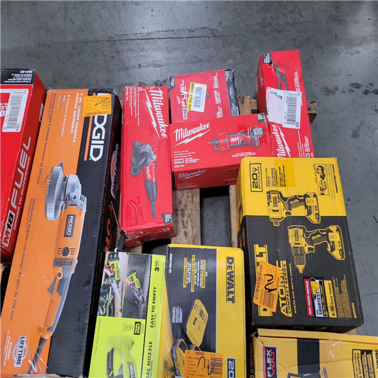 CALIFORNIA AS-IS TOOL PALLET