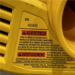 AS-IS DEWALT 20V MAX XR Cordless Brushless 3-1/4 in. Planer (Tool Only)