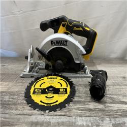 AS-IS DEWALT 20V MAX Cordless Brushless 6-1/2 in. Sidewinder Style Circular Saw (Tool Only)
