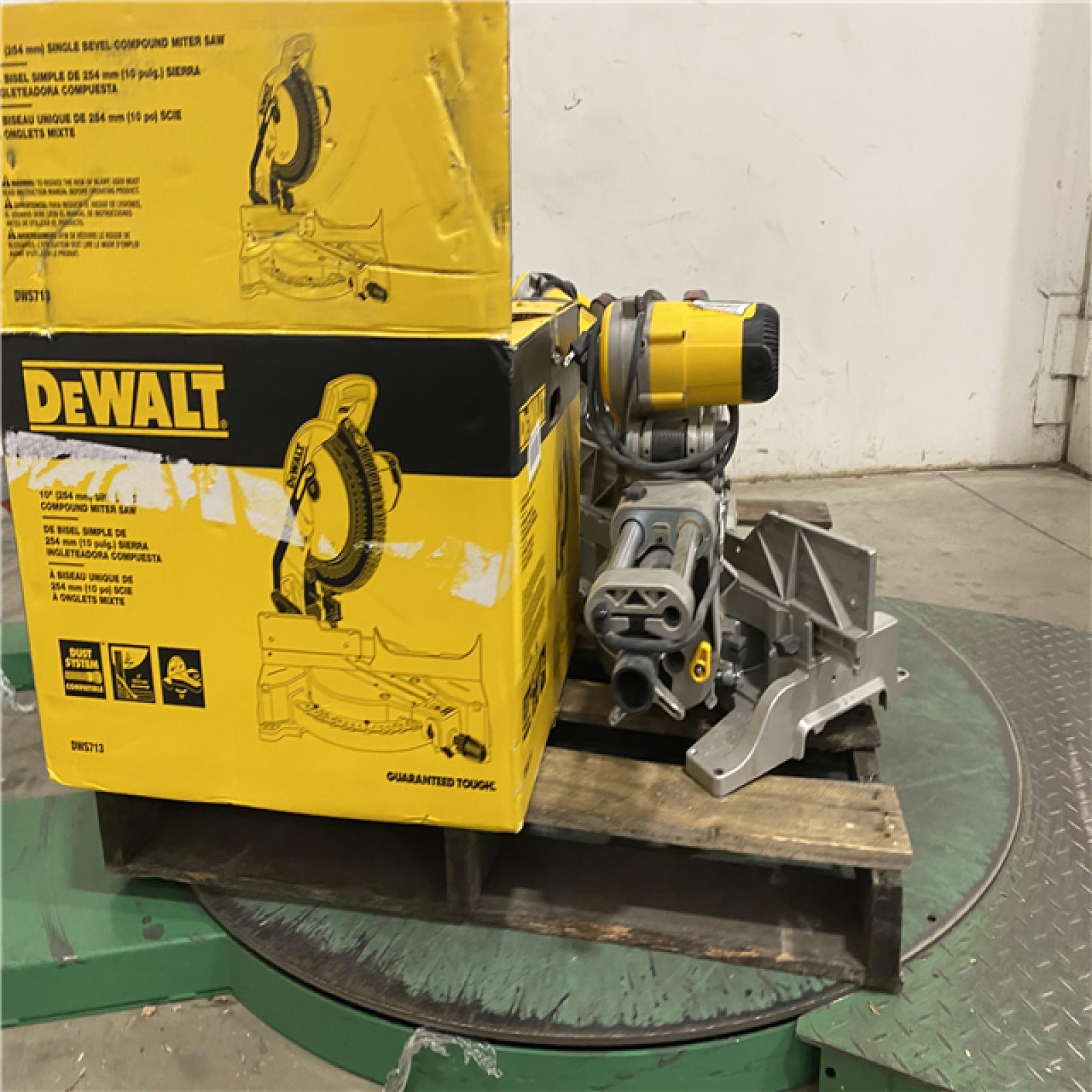 Dallas Location - As-Is DEWALT Compound Miter Saw (Lot Of 3)