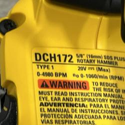 AS-IS DEWALT ATOMIC 20V MAX Cordless Brushless Ultra-Compact 5/8 in. SDS Plus Hammer Drill (Tool Only)