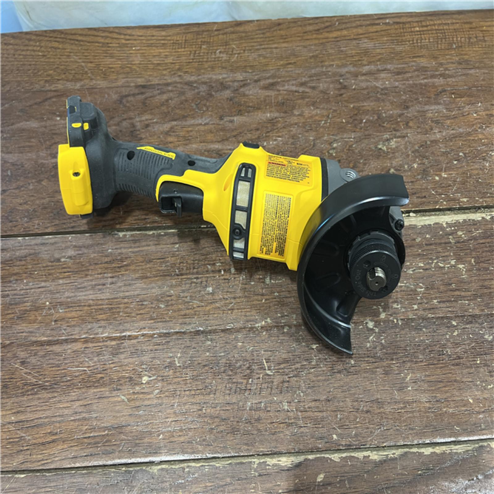 AS-IS DEWALT 60V MAX Cordless Brushless 4.5 in. to 6 in. Small Angle Grinder with Kickback Brake (Tool Only)