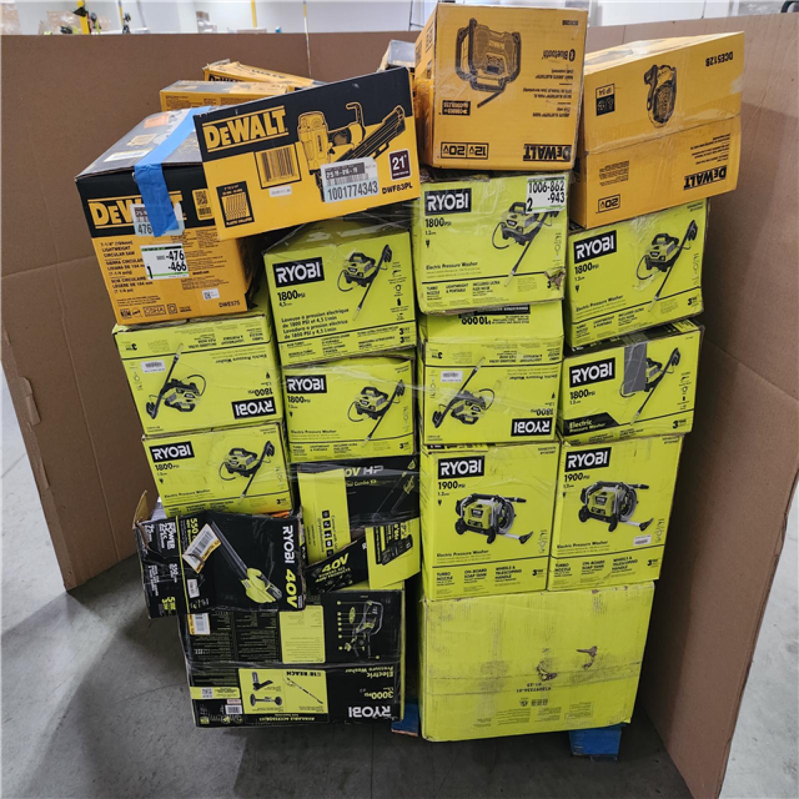 CALIFORNIA AS-IS TOOL PALLET