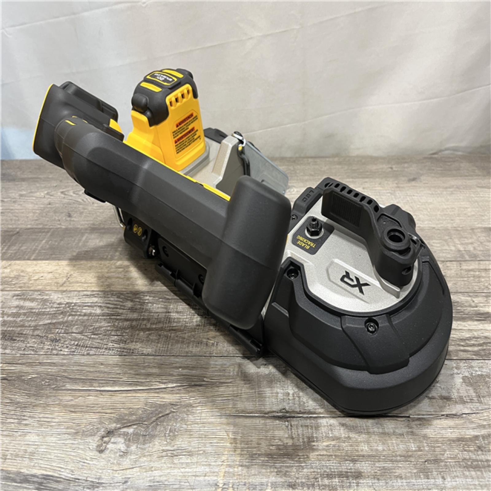 AS-IS DEWALT 20-Volt MAX 3-3/8 in. Cordless Brushless Bandsaw (Tool-Only)