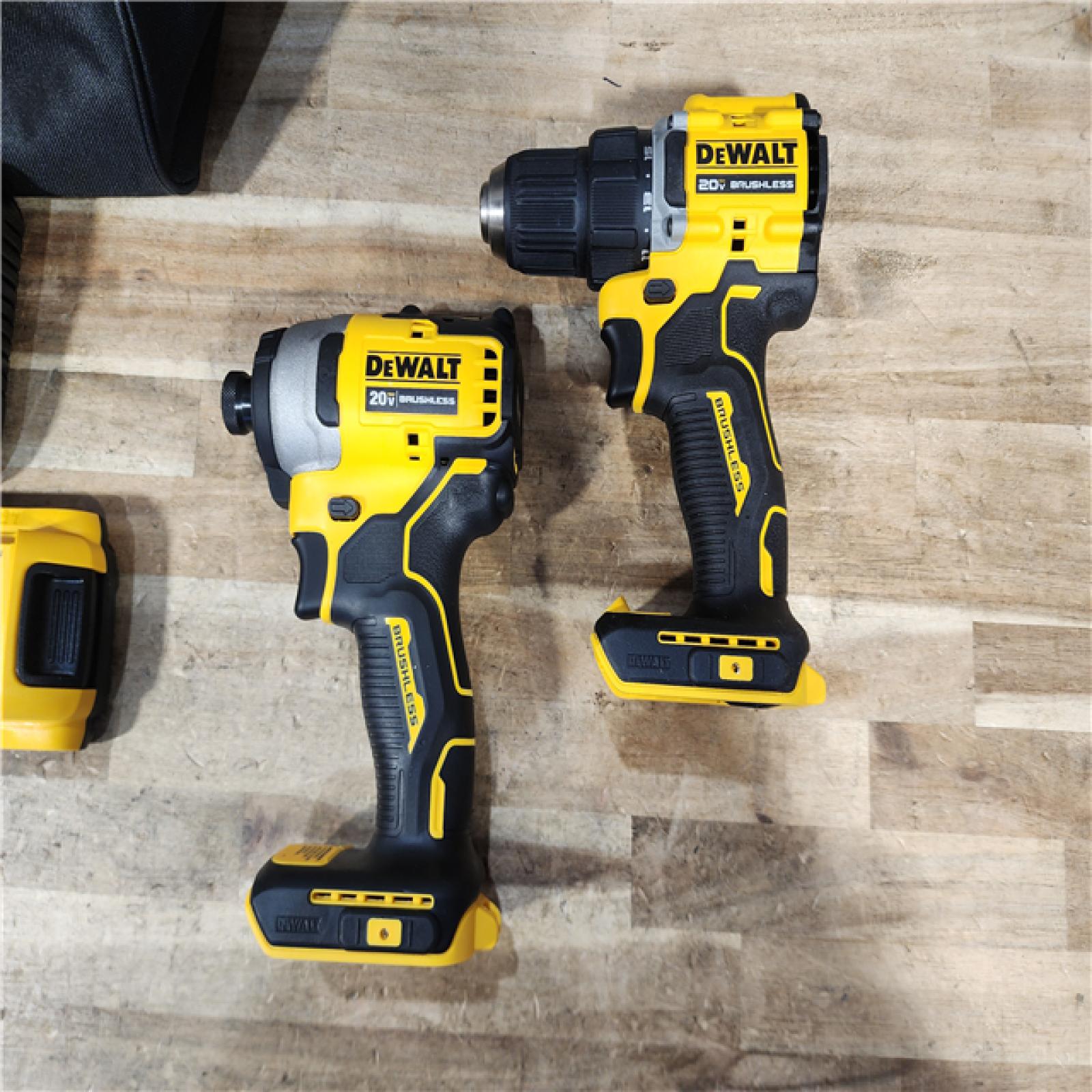 HOUSTON LOCATION - AS - IS DEWALT ATOMIC 20-Volt MAX Lithium-Ion Cordless Combo Kit