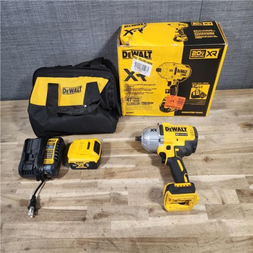 HOUSTON LOCATION - AS-IS Dewalt 20V MAX Lithium-Ion Cordless 1/2 in. Impact Wrench Kit